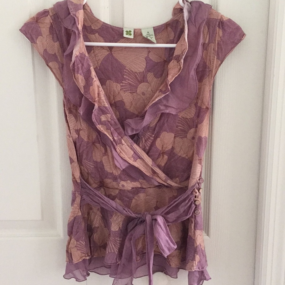 Peplum style blouse